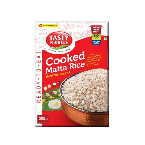 Cooked Matta Rice  250gm by Tasty Nibbles