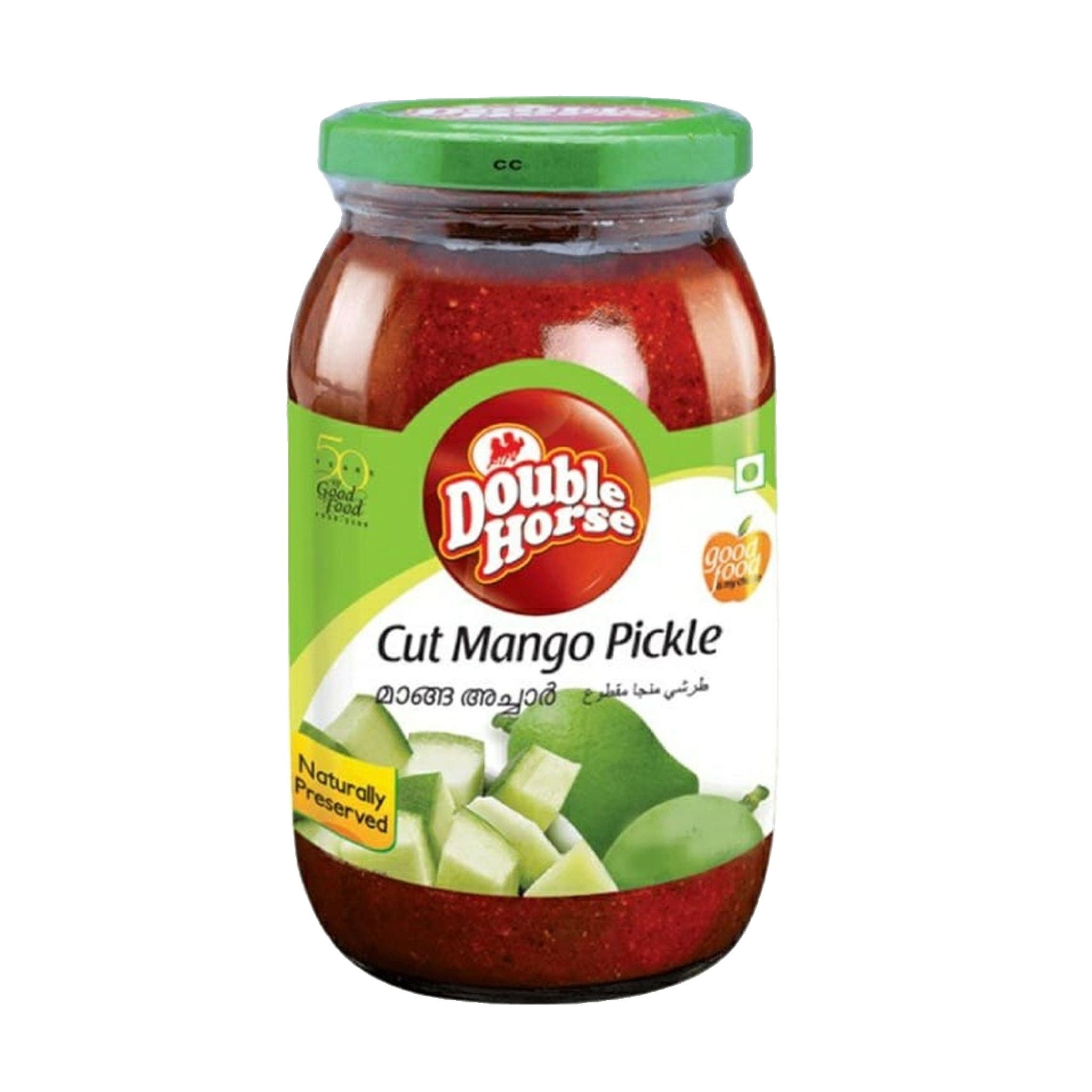 Cut Mango Pickle  400gm by Double Horse