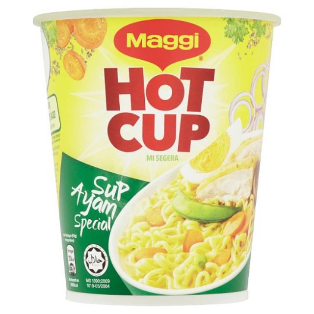 Hot Cup Chicken Noodles