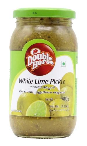 White Lime Pickle 400gm By Double horse