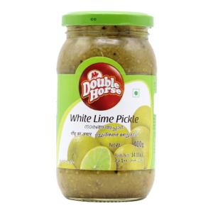 White Lime Pickle 400gm By Double horse