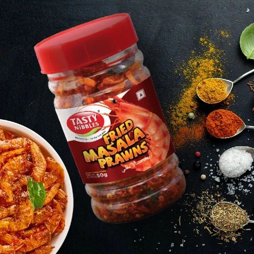 Masala Fried Prawn     50 Gm By TASTY NIBBLES