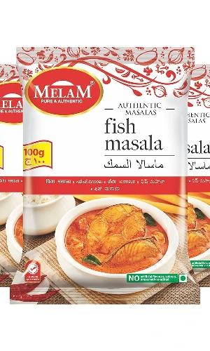 Fish Masala 200gm by Melam