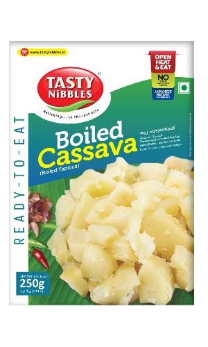 Boiled Cassava 250gm by Tasty Nibbles