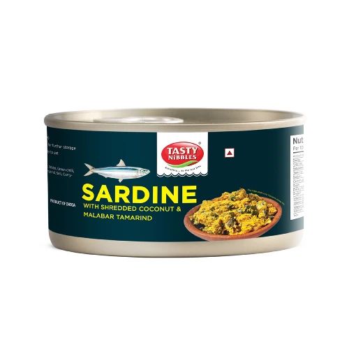 Sardine With Shredded Coconut  185 Gm By TASTY NIBBLES