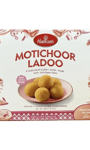 Sweet Motichoor Ladoo  300Gm By Haldirams
