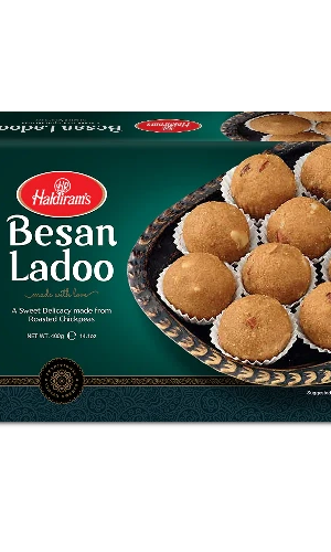 Sweet Besan Ladoo  400gm By Haldirams