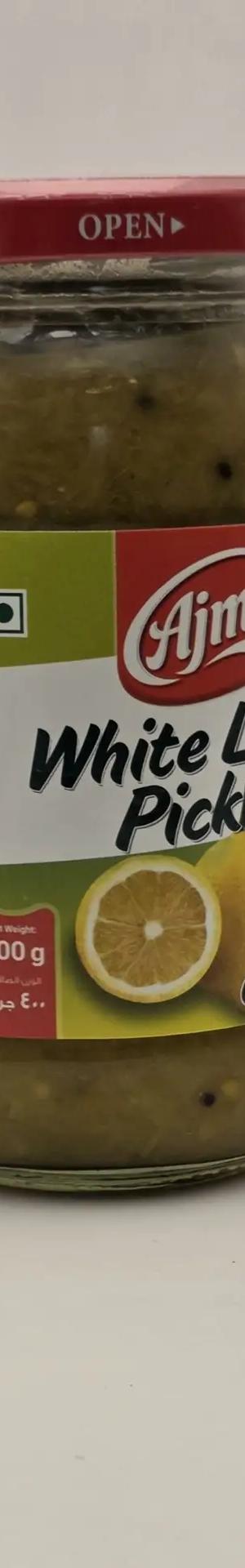 White Lime Pickle 400 gm By Ajmi