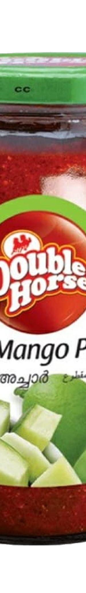 Cut Mango Pickle  400gm by Double Horse