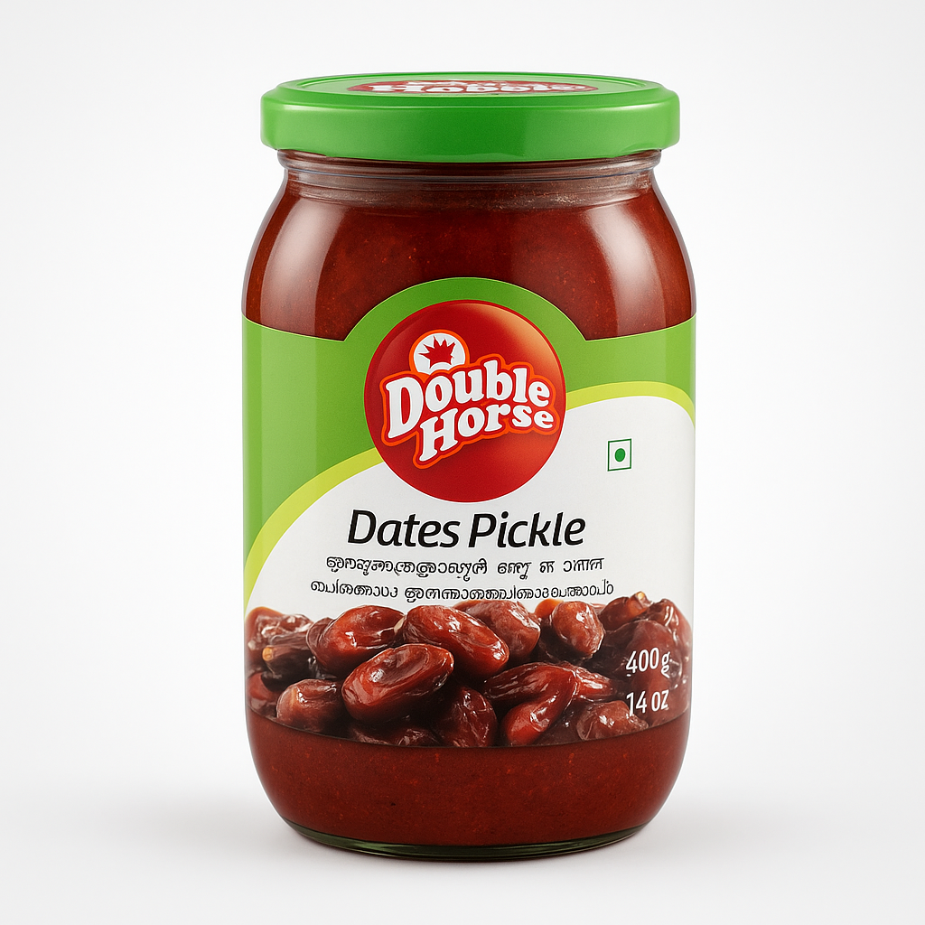 Dates Pickles 400gm by Double Horse