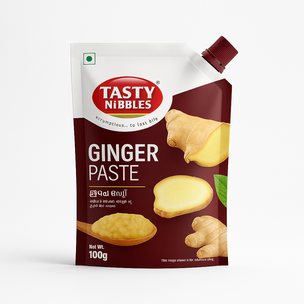 Ginger Paste     400 Gm By TASTY NIBBLES