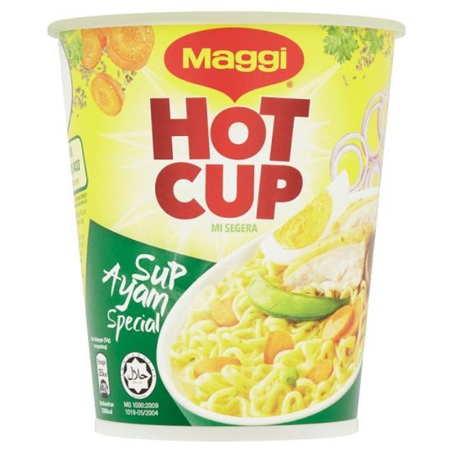 Hot Cup Chicken Noodles